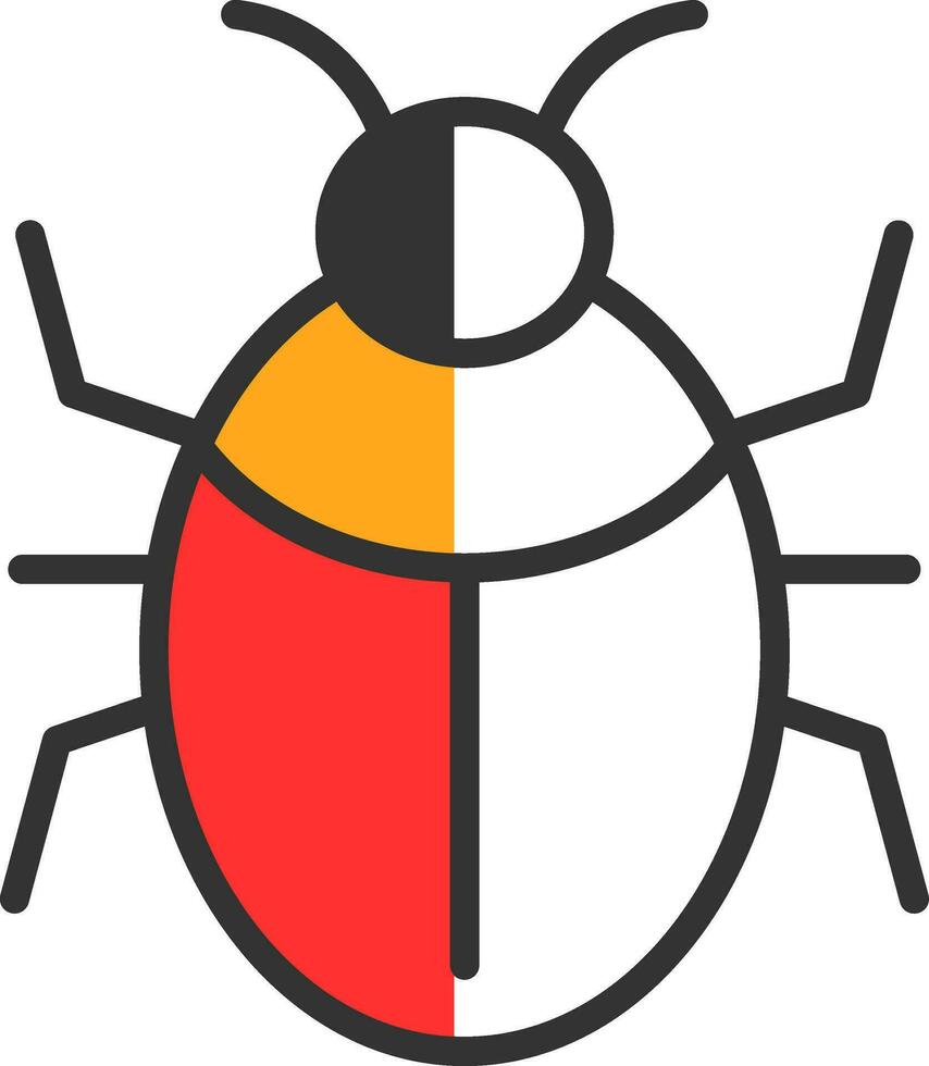 Bug Vector Icon Design