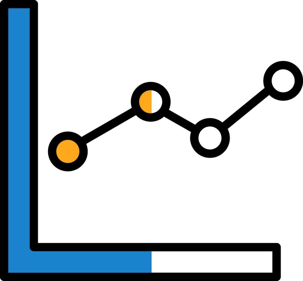 Graph Vector Icon Design