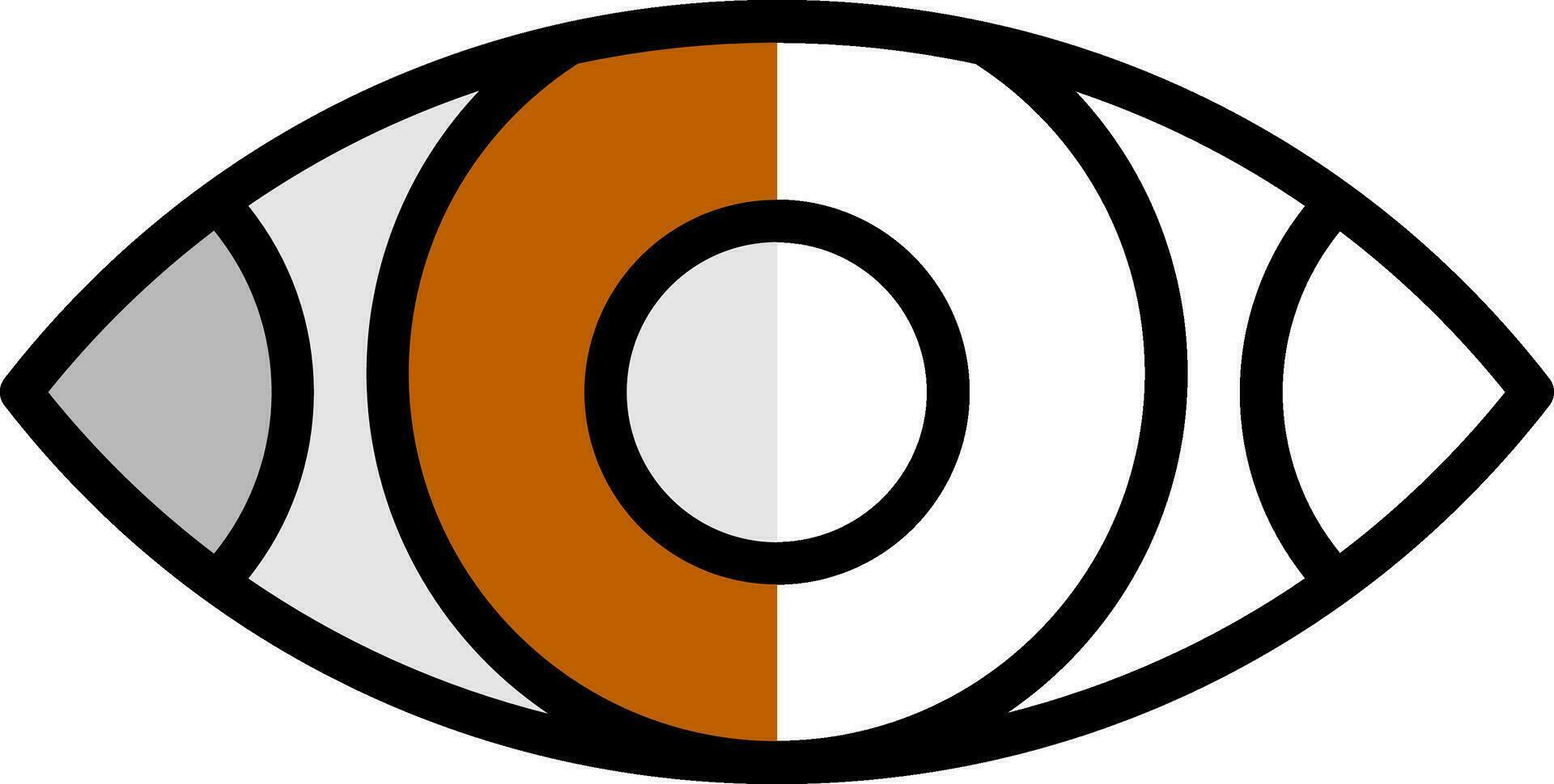 diseño de icono de vector de ojo