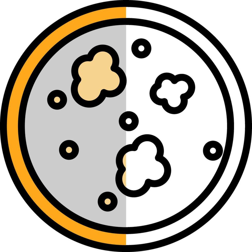 Petri dish Vector Icon Design