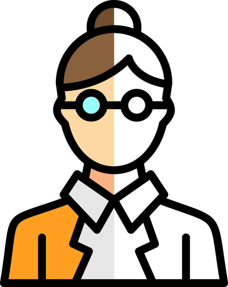 Teacher Vector Icon Design