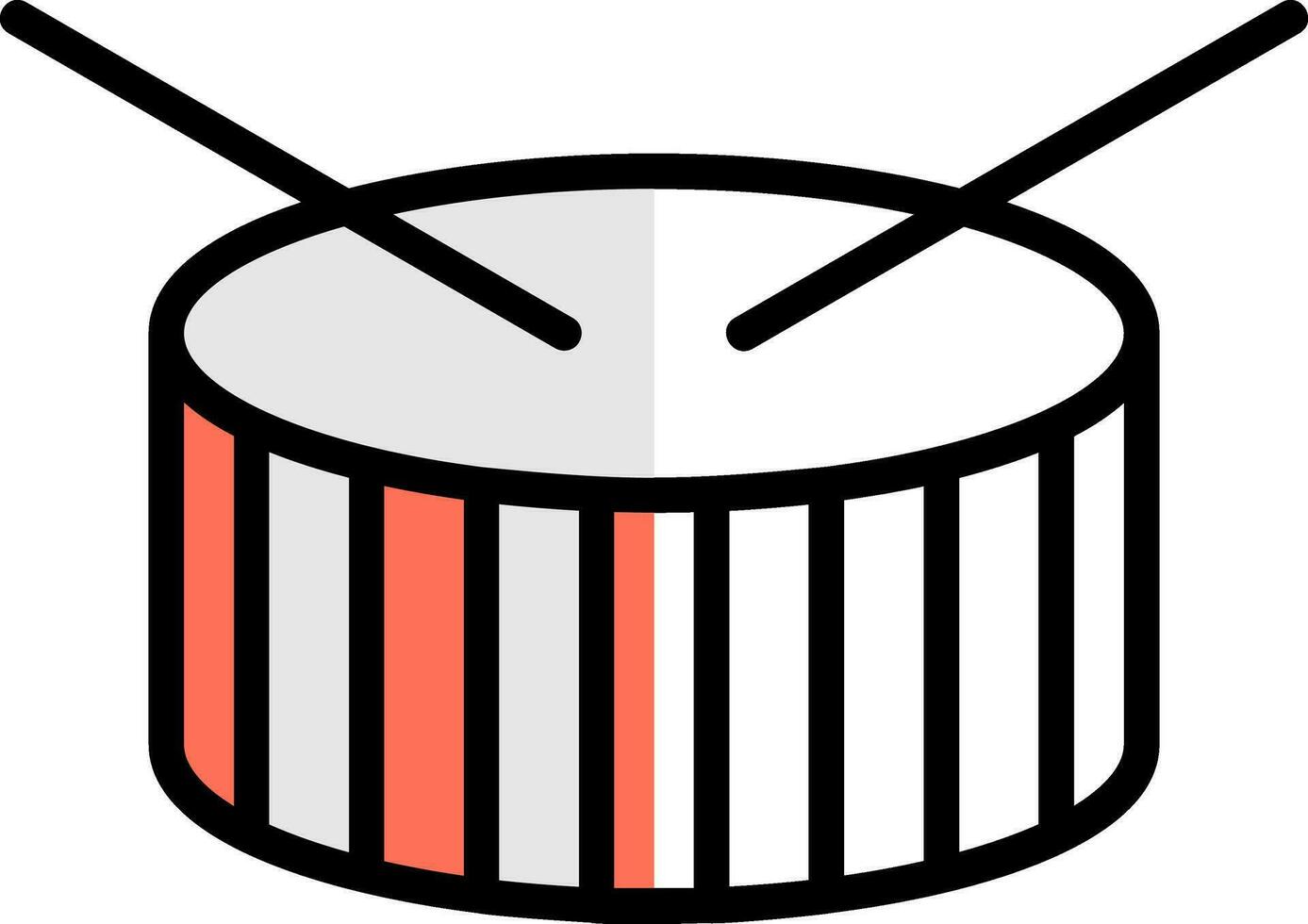 Drum Vector Icon Design