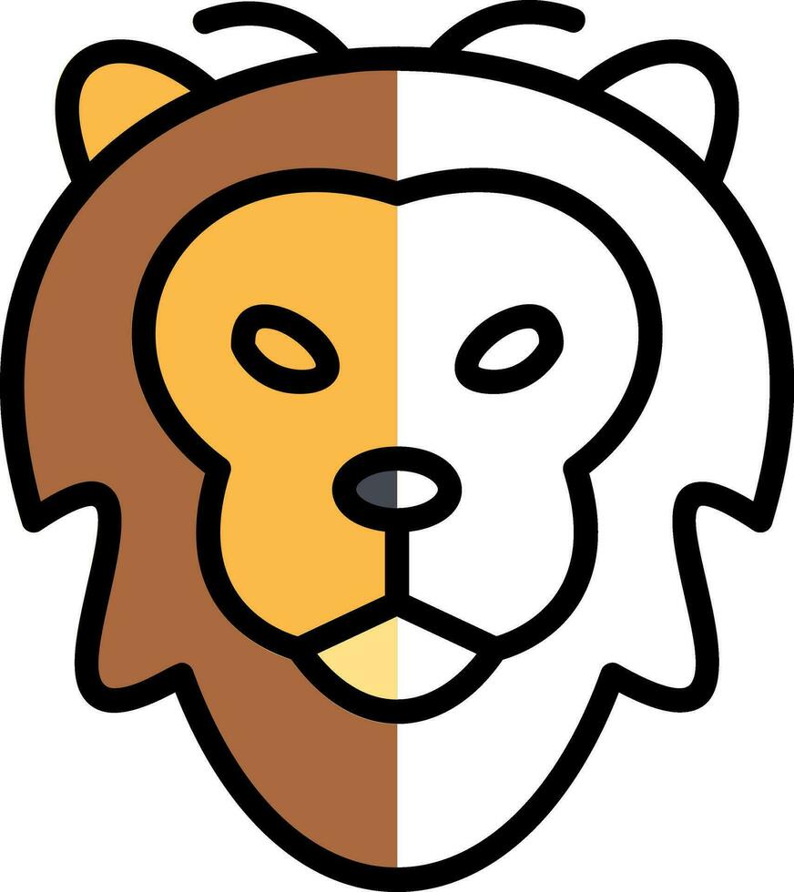 Lion Vector Icon Design