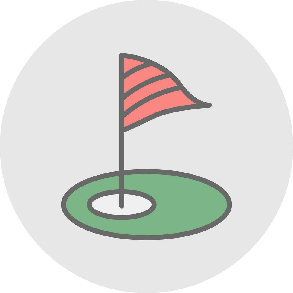 Golf Vector Icon Design