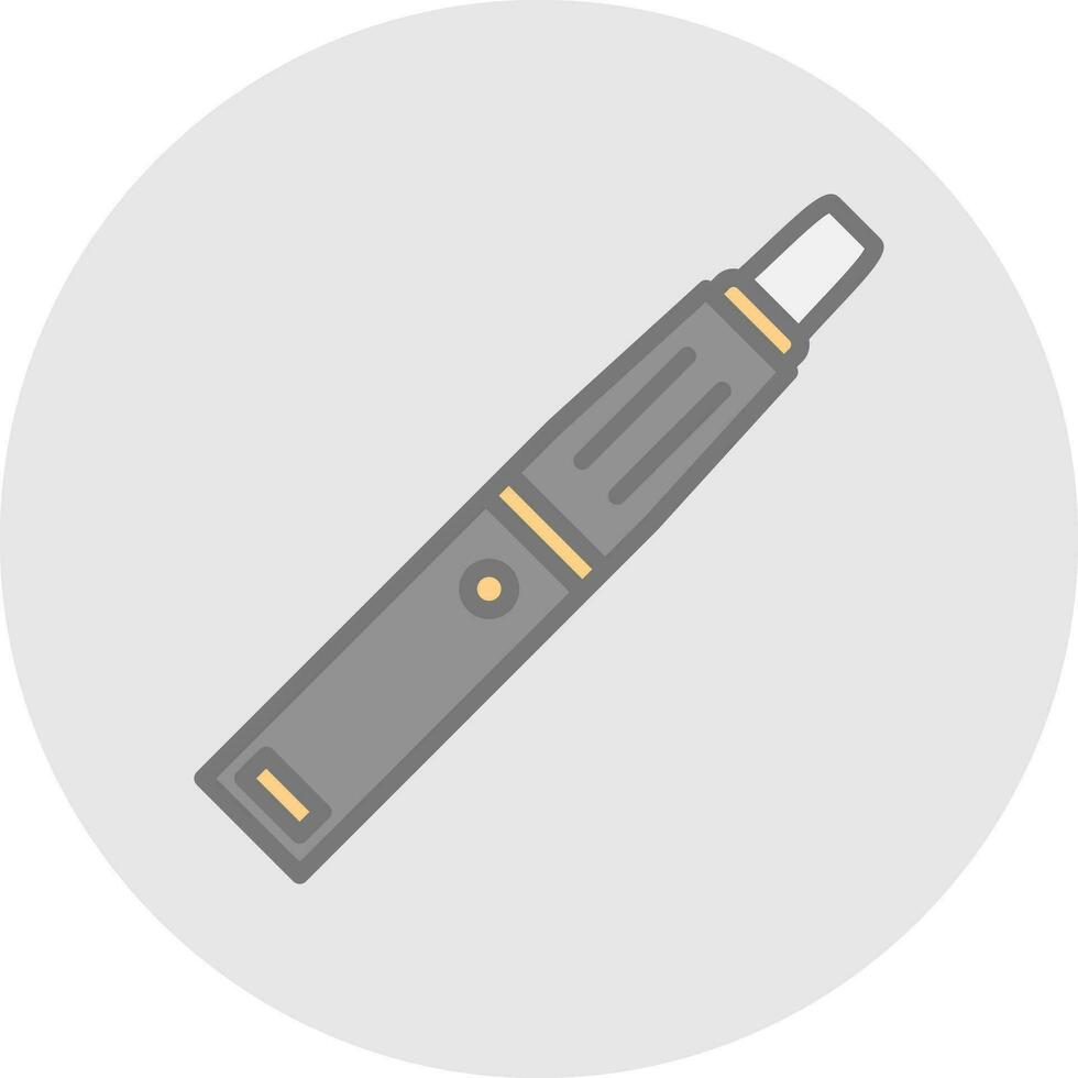 Electronic cigarette Vector Icon Design