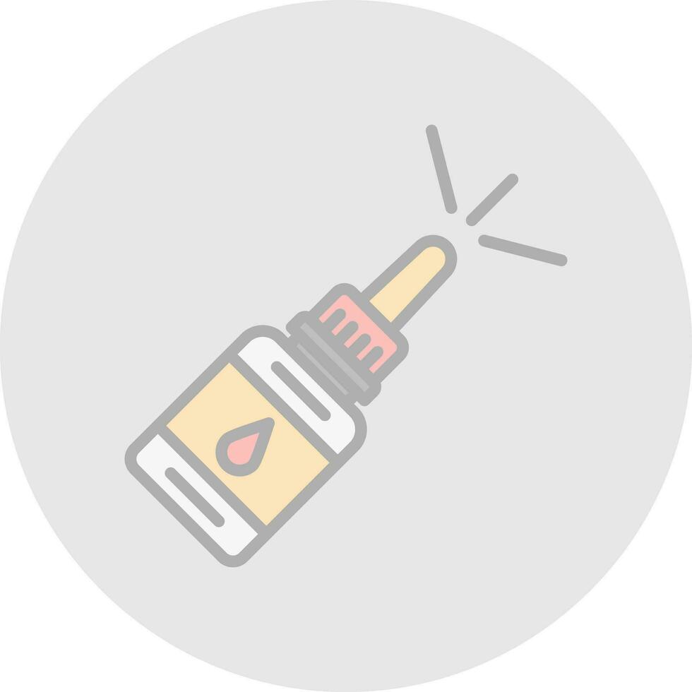 Nasal spray Vector Icon Design