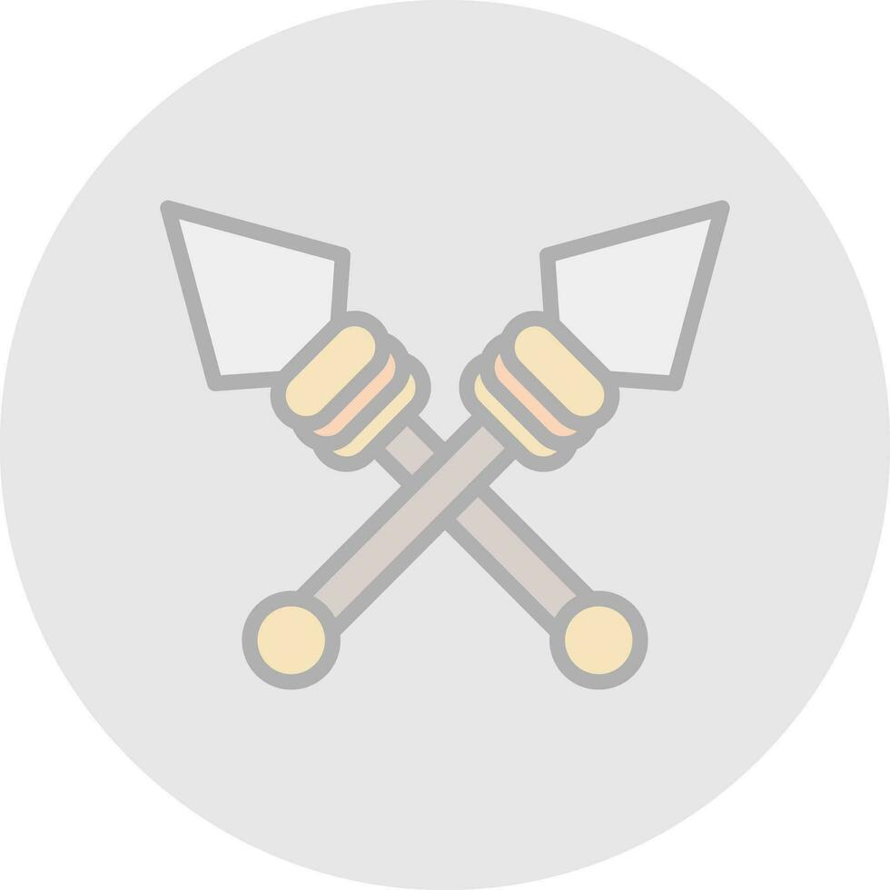 Spear Vector Icon Design