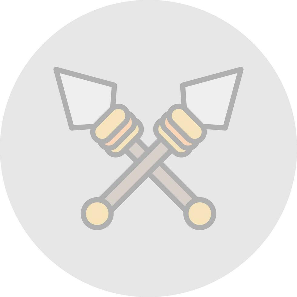 Spear Vector Icon Design