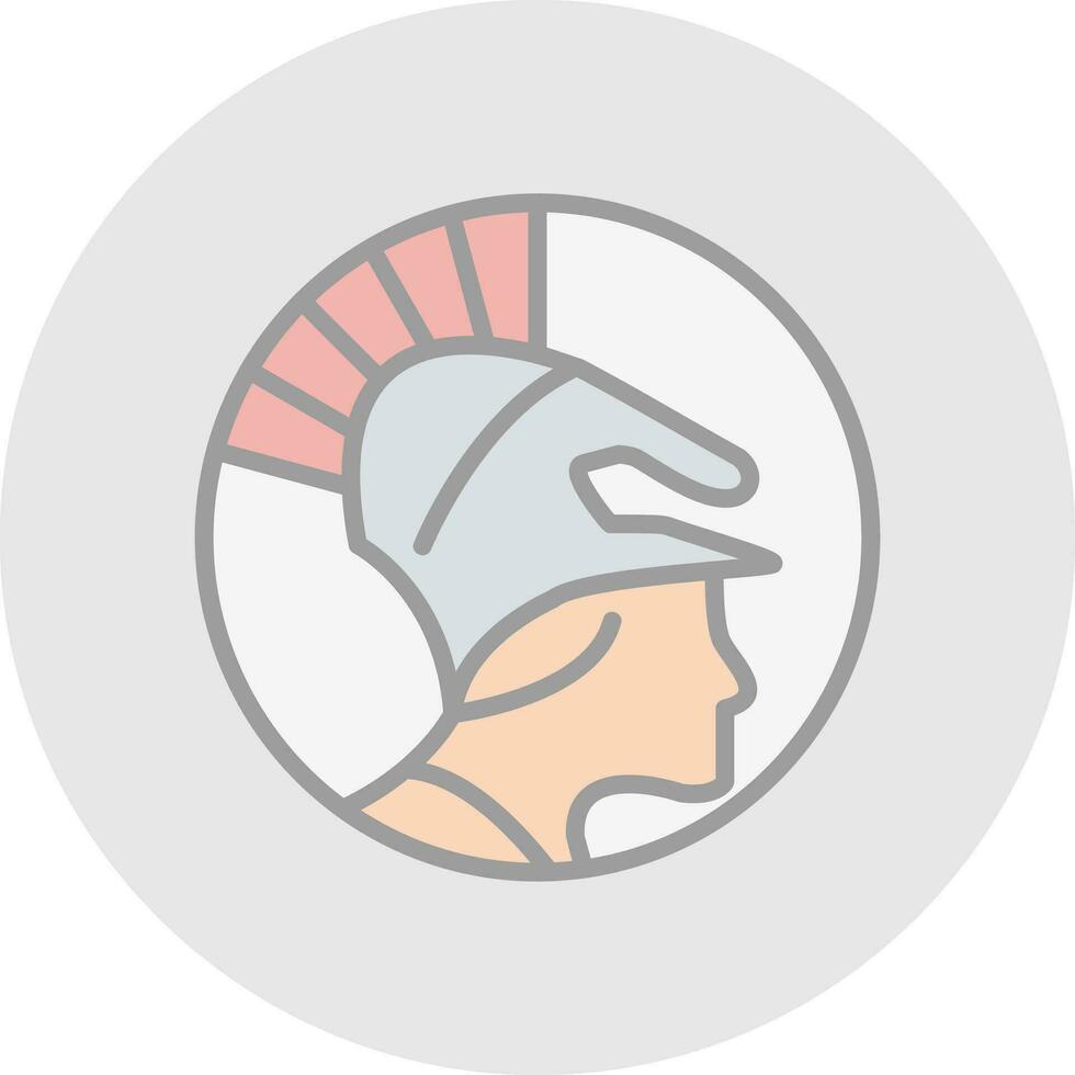 Athena Vector Icon Design