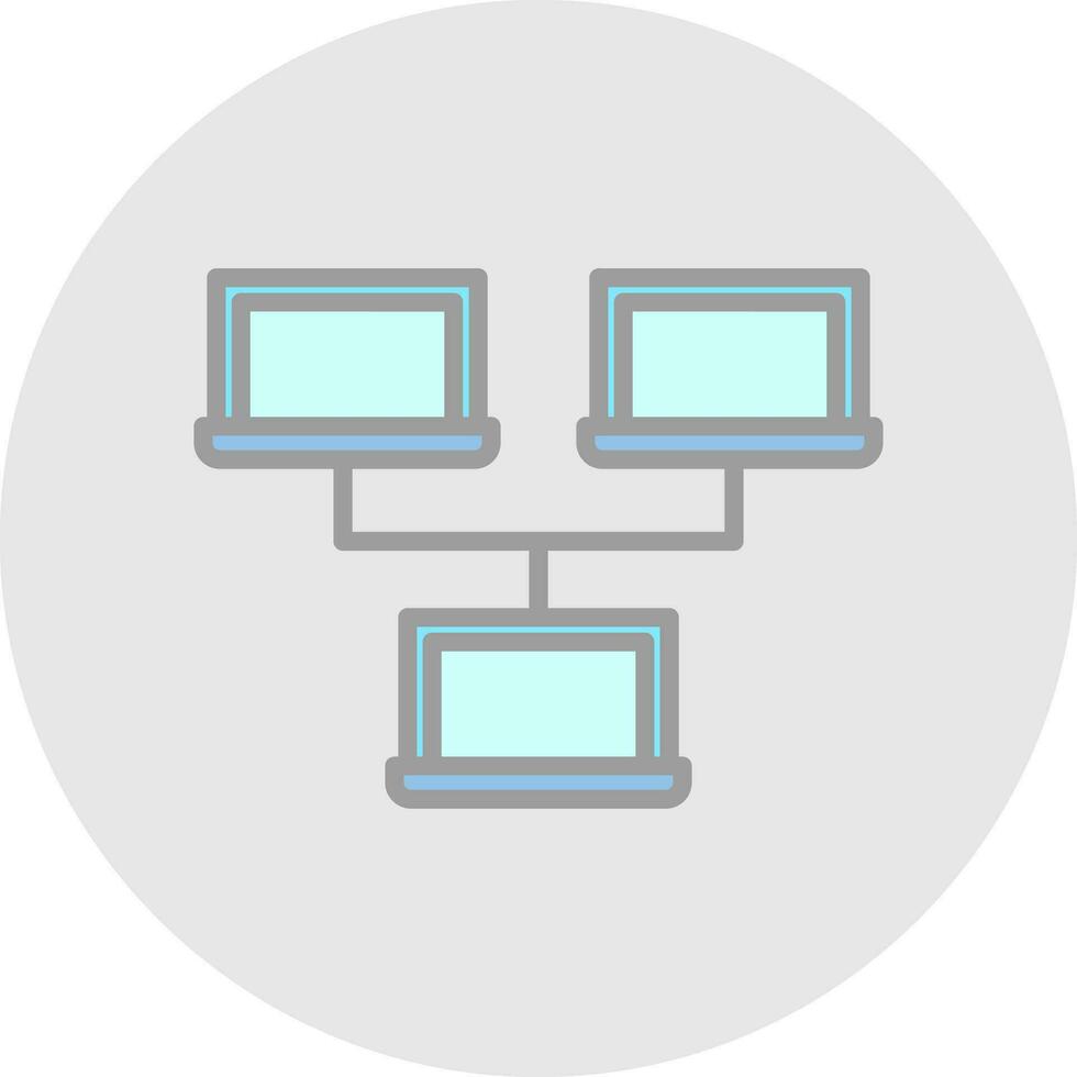 Local network Vector Icon Design