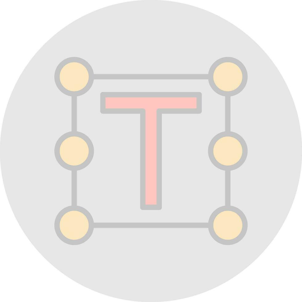 Typography Vector Icon Design
