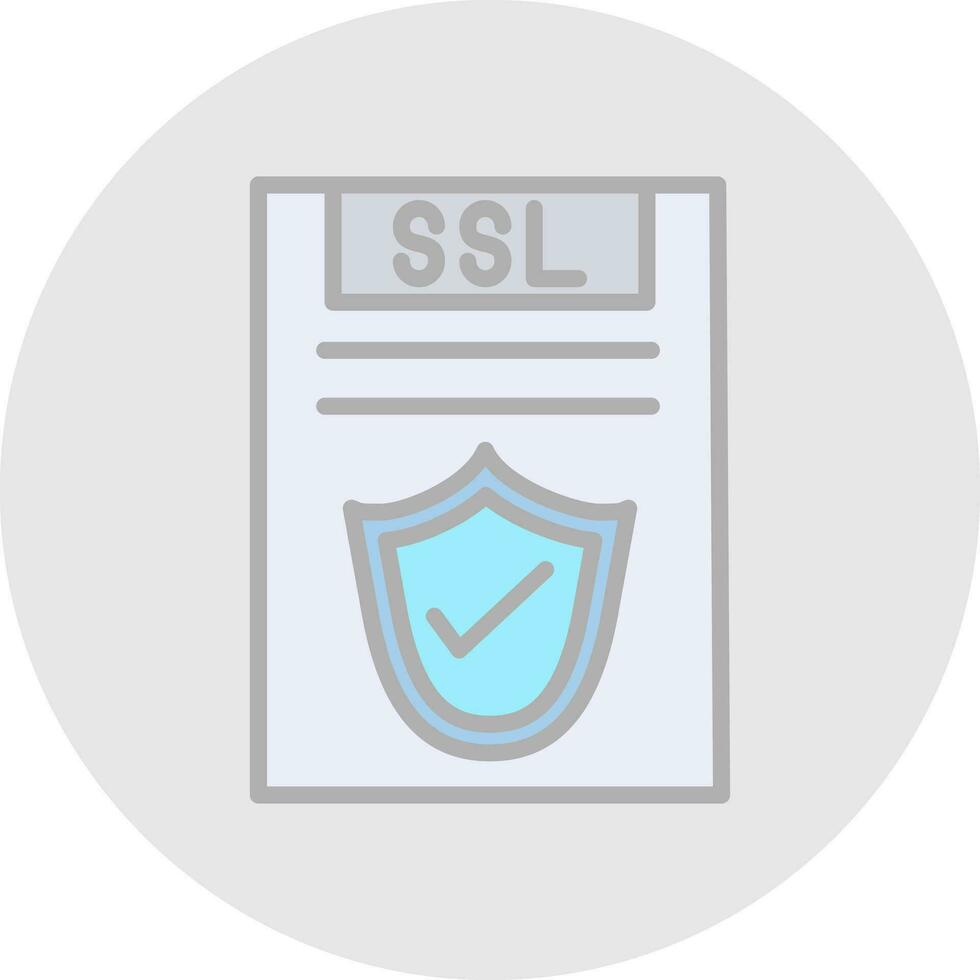 ssl vector icono diseño