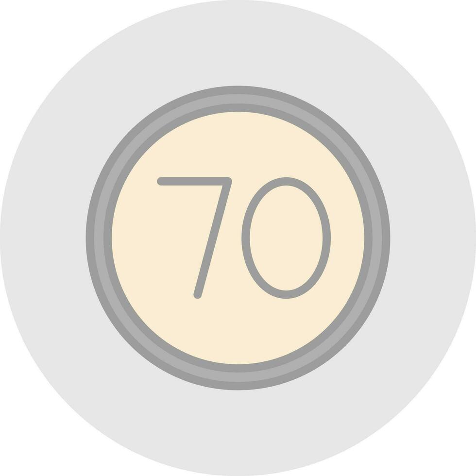 Limited number Vector Icon Design