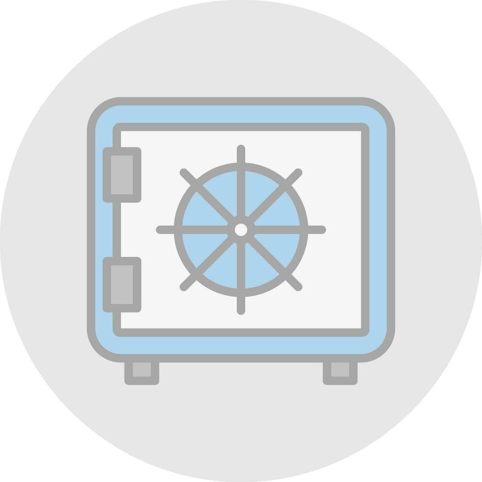 Vault Vector Icon Design