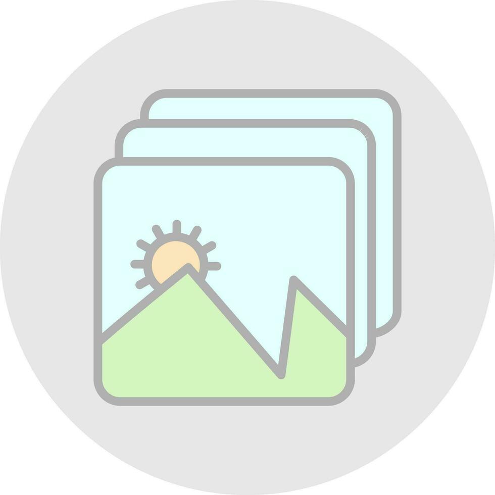 Gallery Vector Icon Design