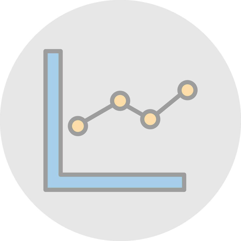 Graph Vector Icon Design