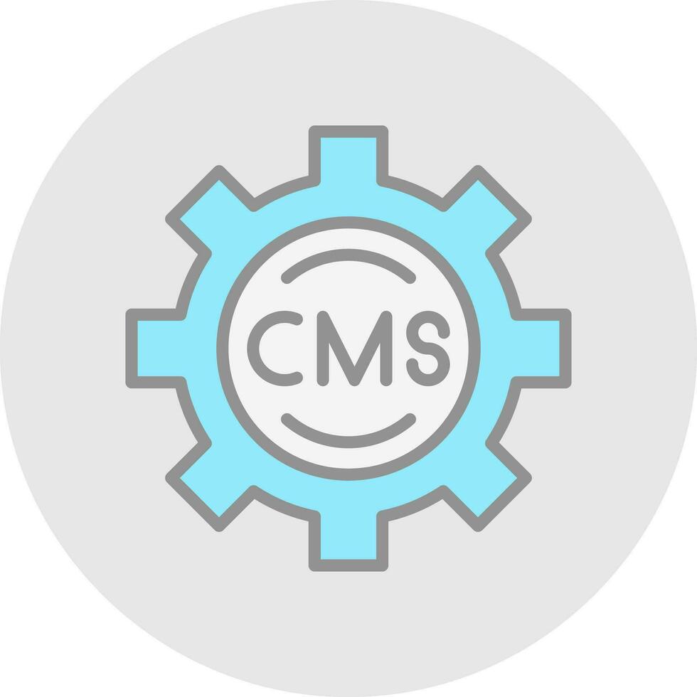 CMS Vector Icon Design