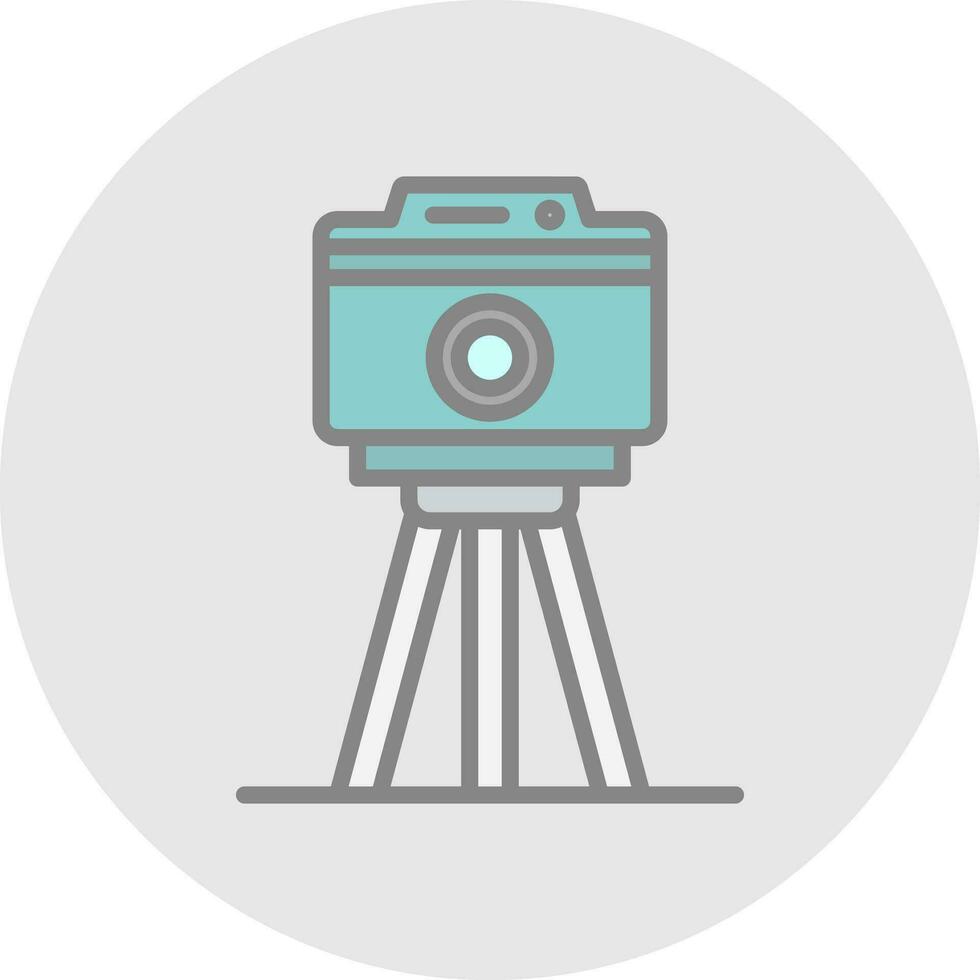 Tripod Vector Icon Design