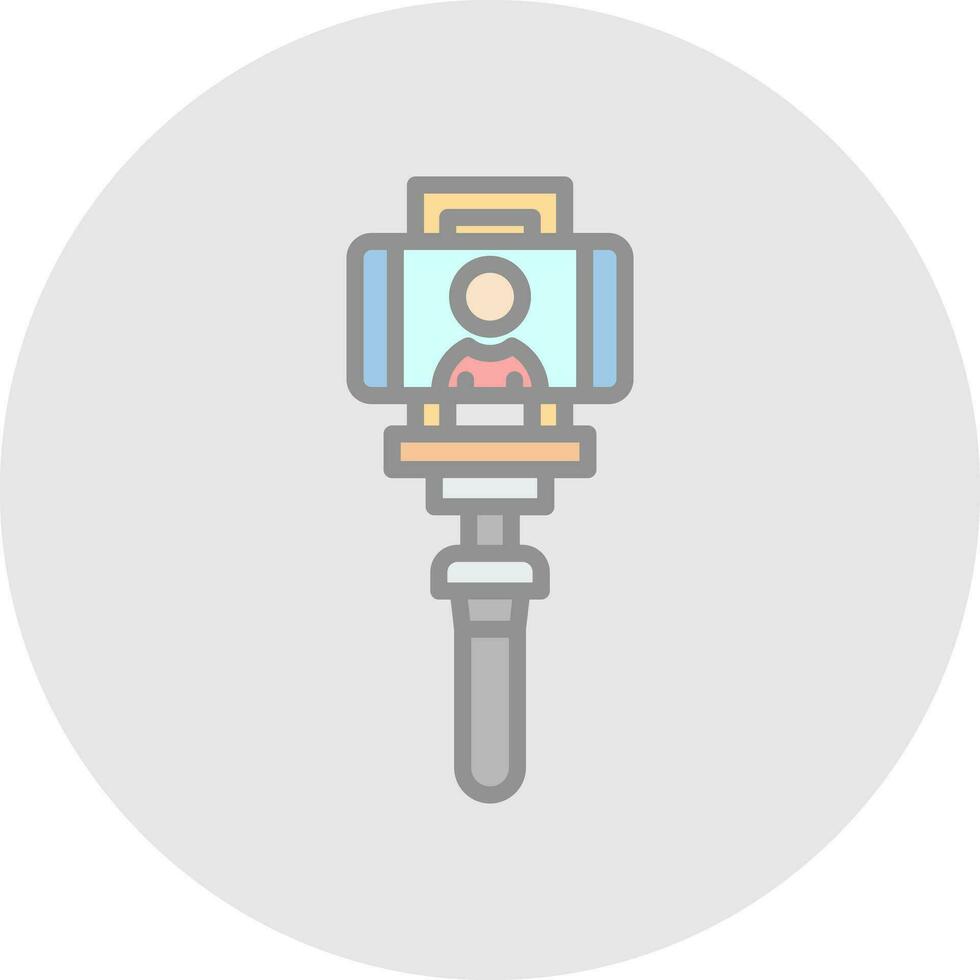 Selfie Vector Icon Design