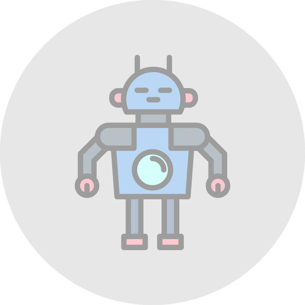 Robot Vector Icon Design