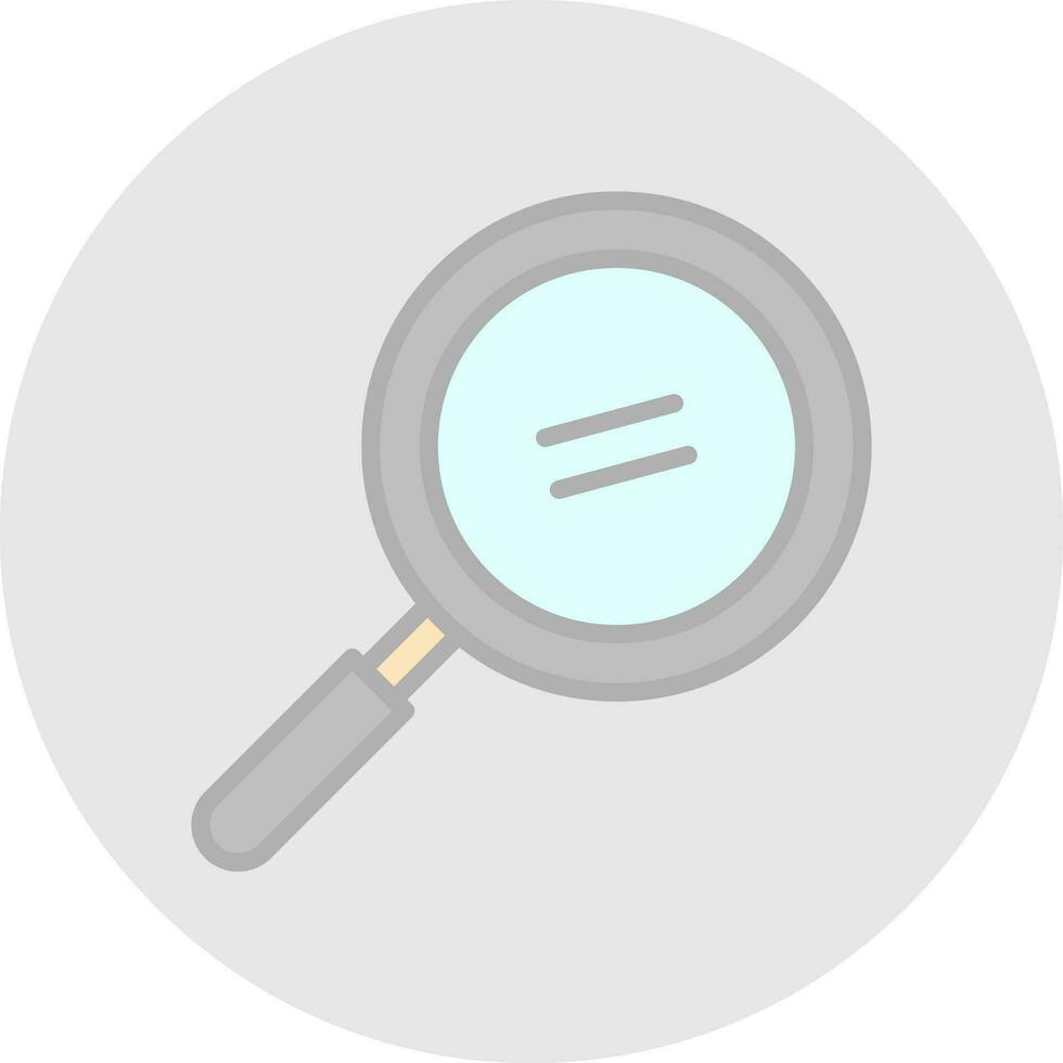 Magnifying glass Vector Icon Design