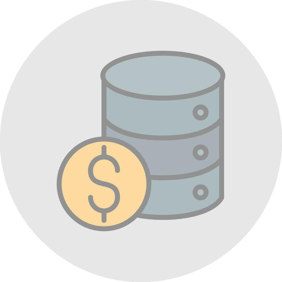 Database Vector Icon Design