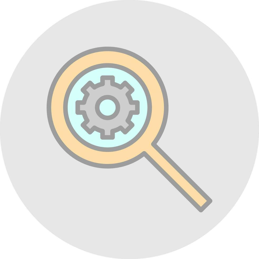 Search engine Vector Icon Design