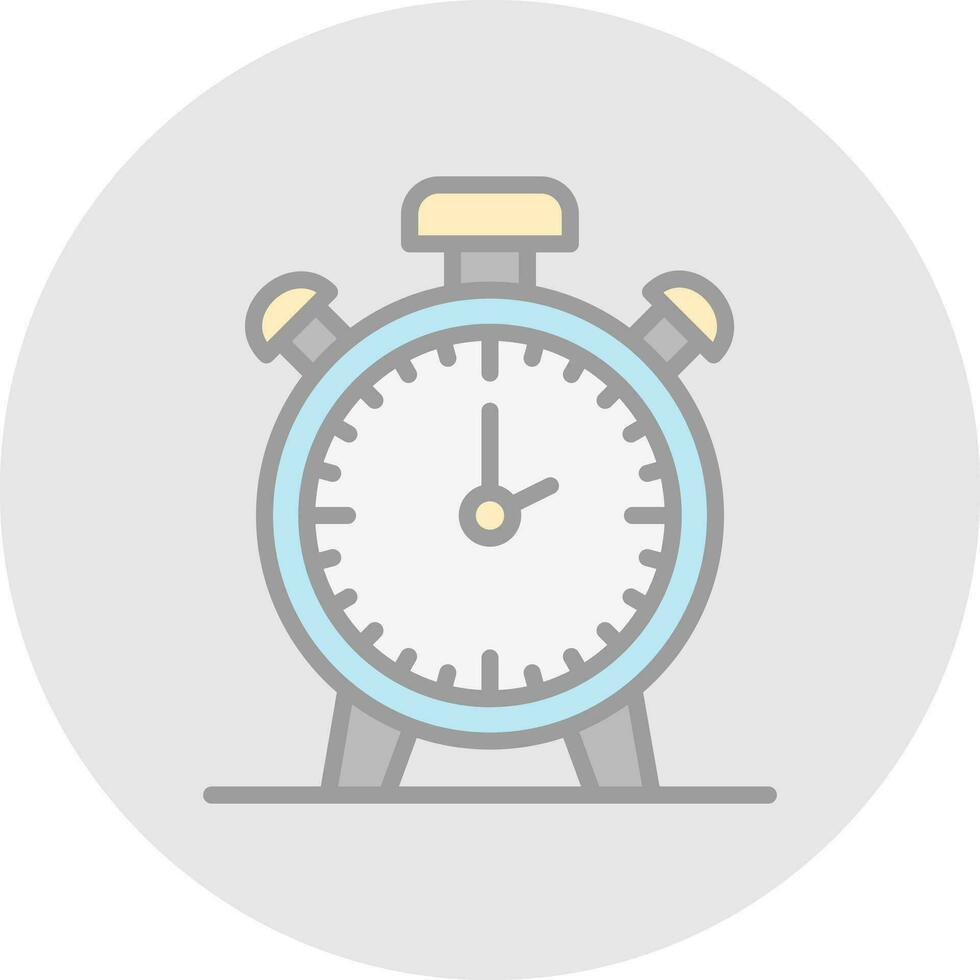 Alarm clock Vector Icon Design