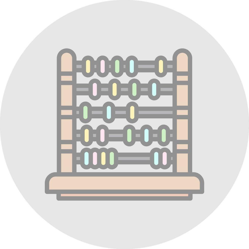 Baby abacus Vector Icon Design