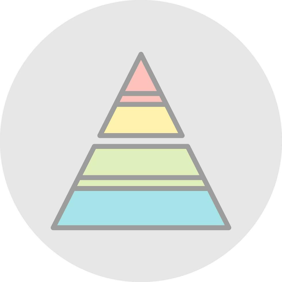 Pyramid Vector Icon Design