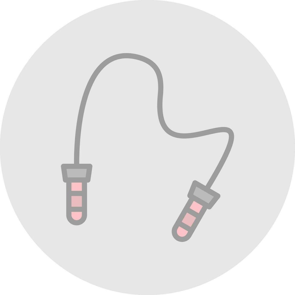 Skipping rope Vector Icon Design