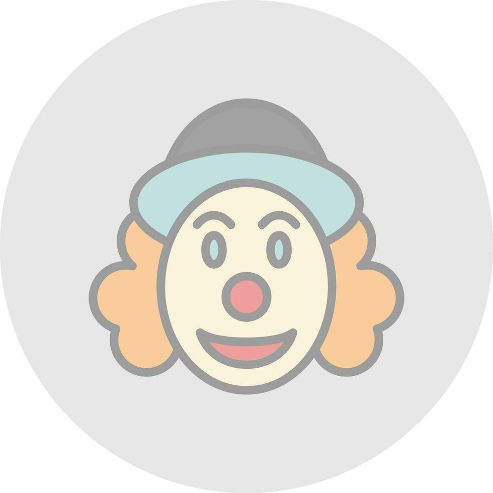 Clown Vector Icon Design