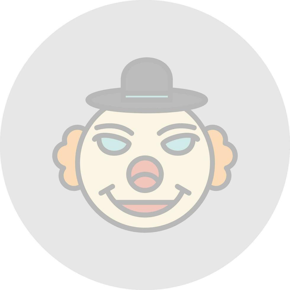 Clown Vector Icon Design