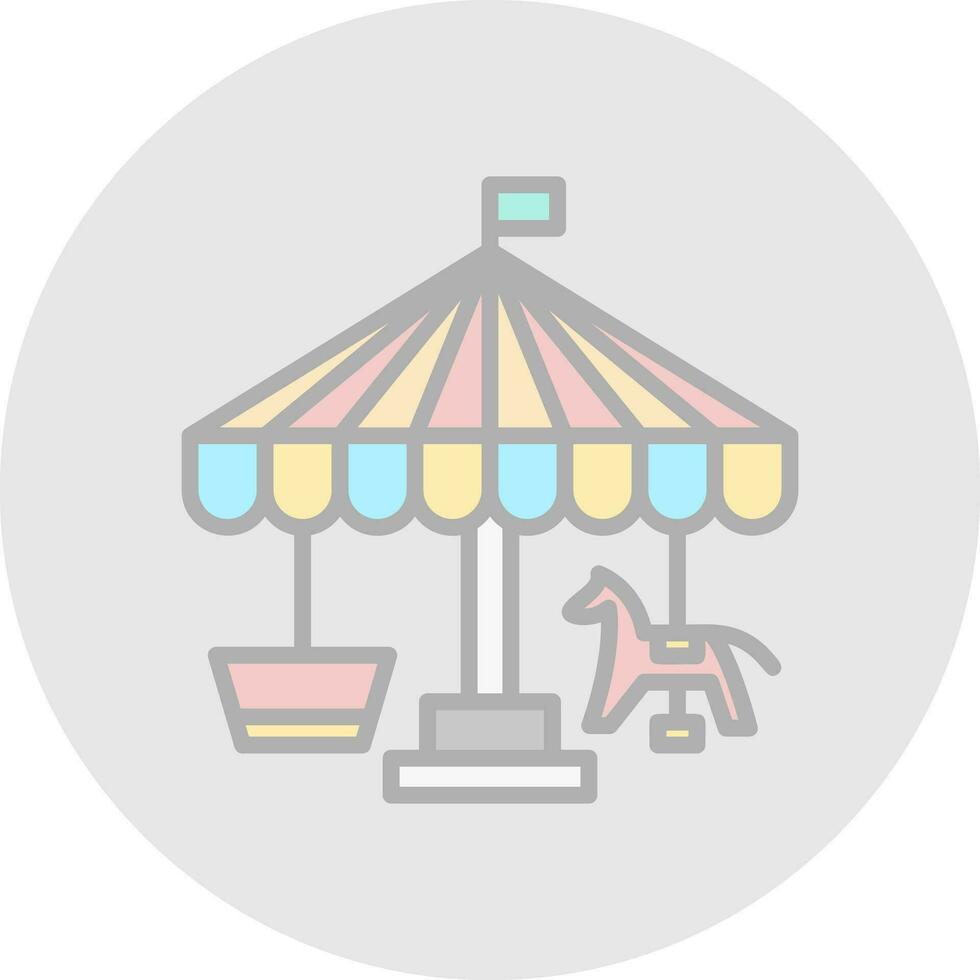 Carousel Vector Icon Design