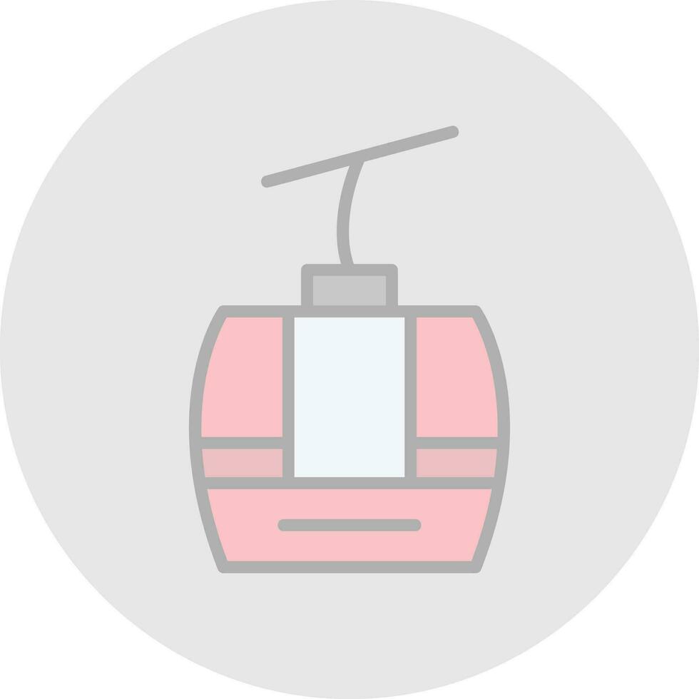 Gondola Vector Icon Design