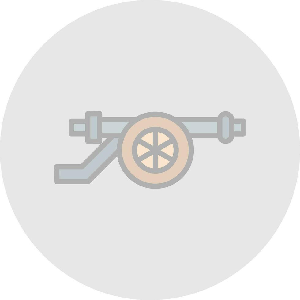 Cannon Vector Icon Design