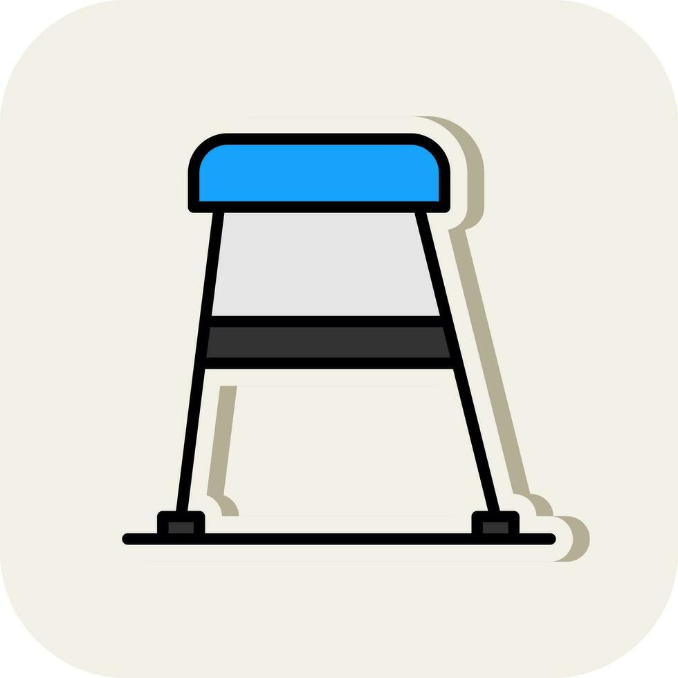 Stool Vector Icon Design