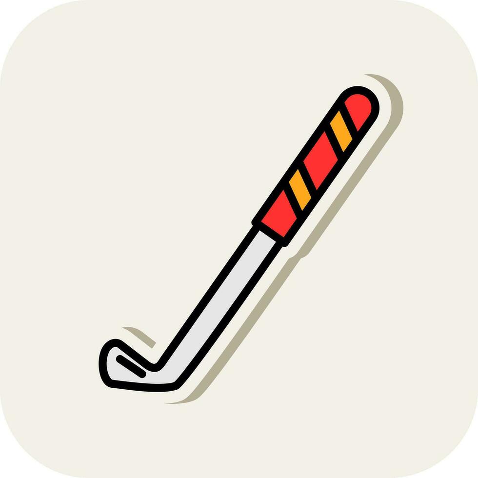 Golf stick Vector Icon Design