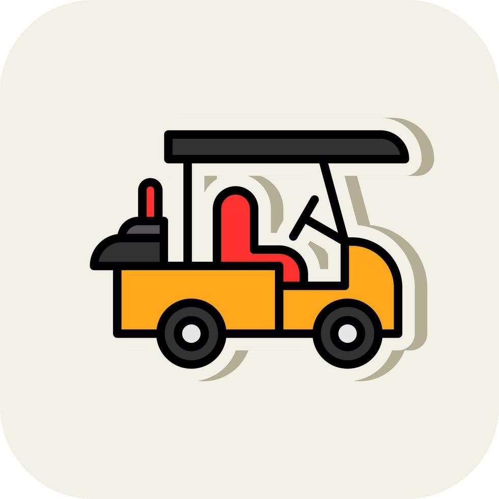 Caddy Vector Icon Design