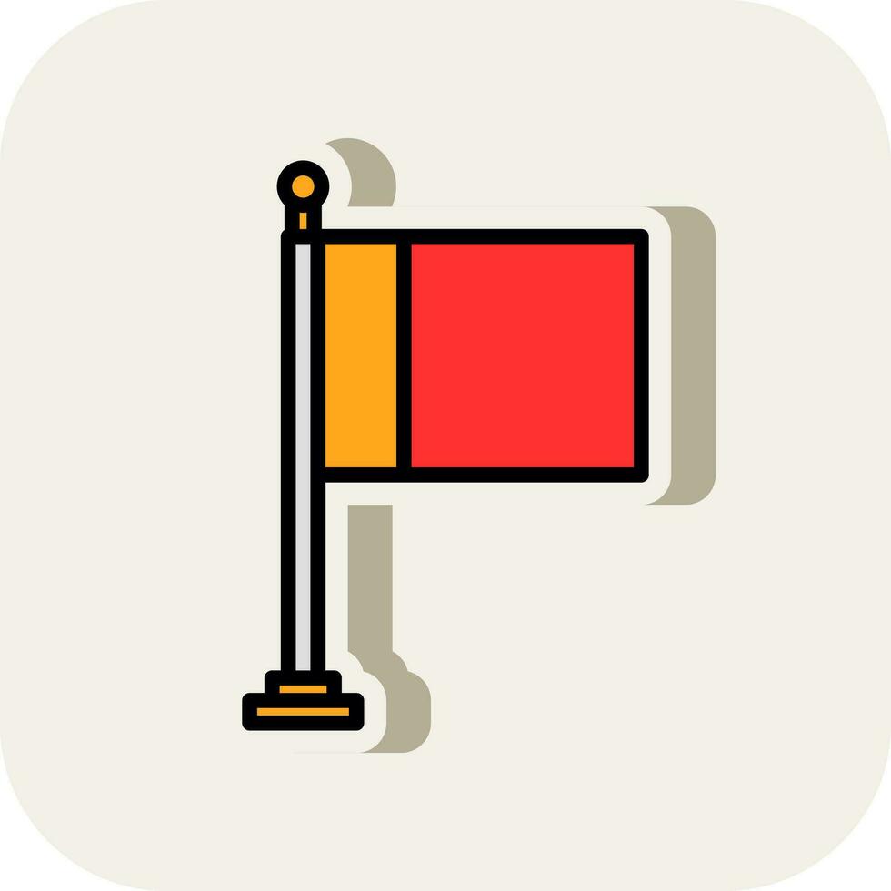 Flag Vector Icon Design