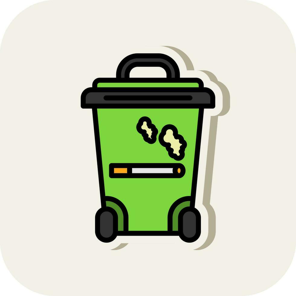 Bin Vector Icon Design