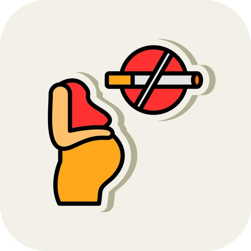 Pregnant Vector Icon Design