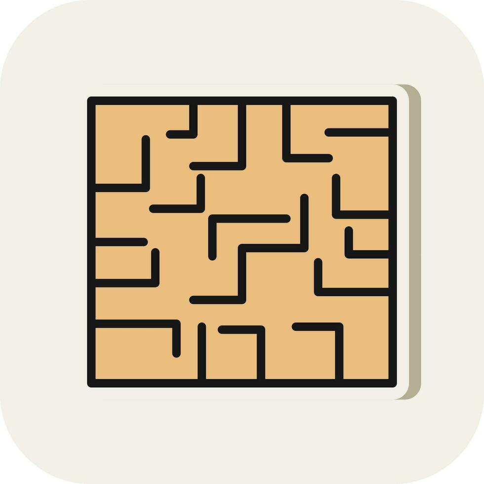 Labyrinth Vector Icon Design