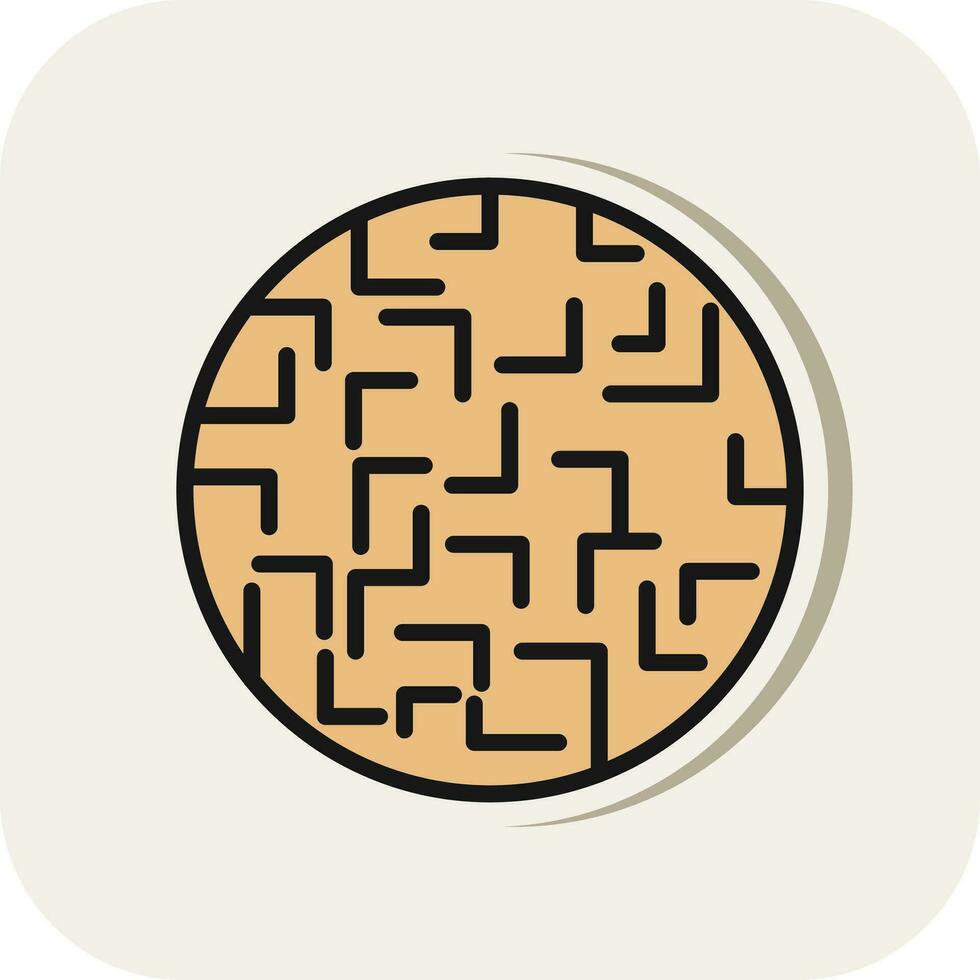 Labyrinth Vector Icon Design