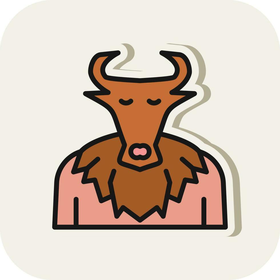 Minotaurs Vector Icon Design
