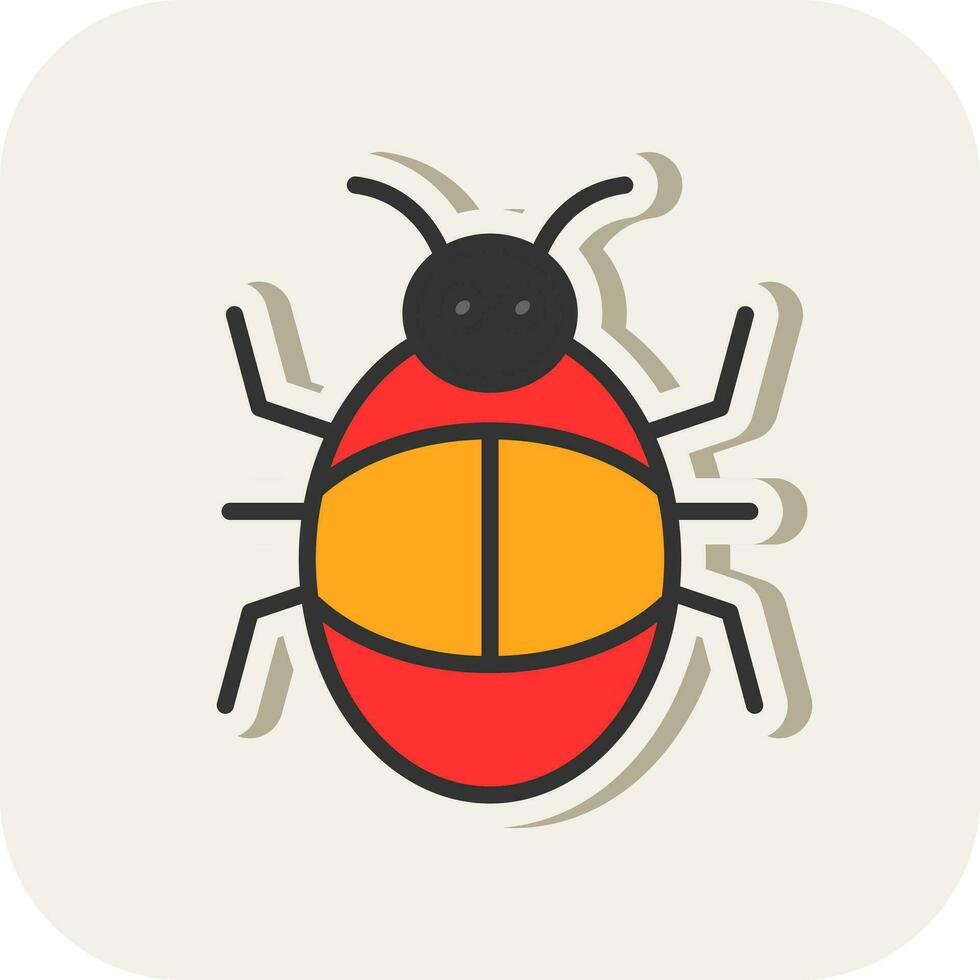 Bug Vector Icon Design