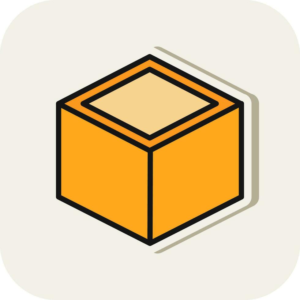 Cube Vector Icon Design