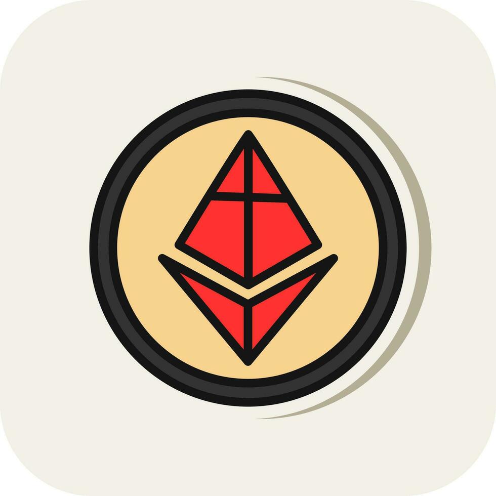 Ethereum Vector Icon Design
