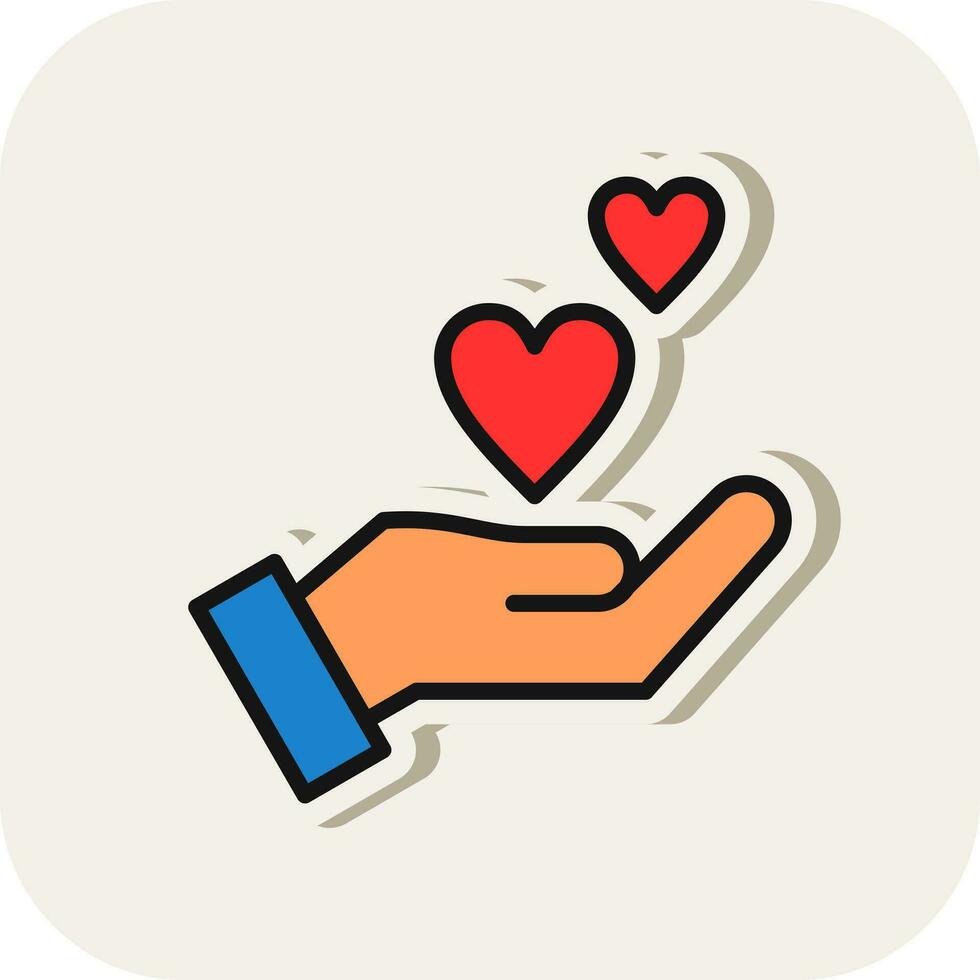 Hands Vector Icon Design