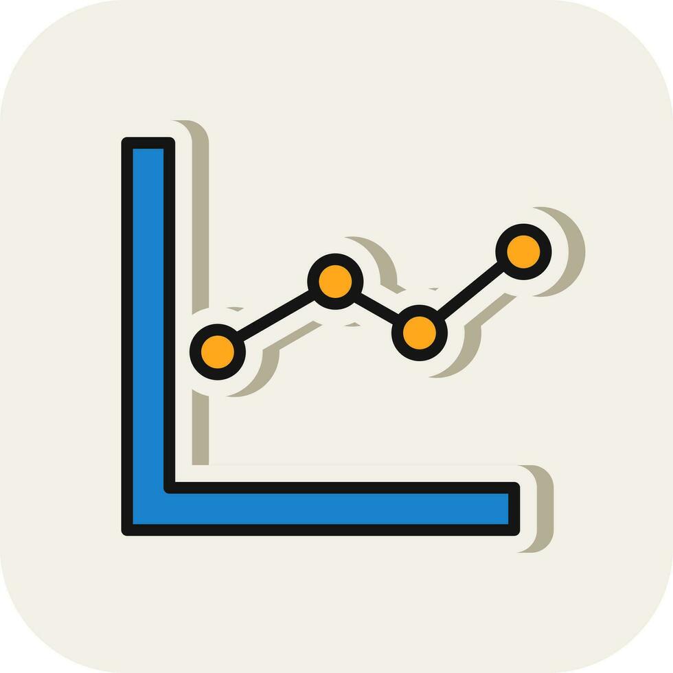 Graph Vector Icon Design